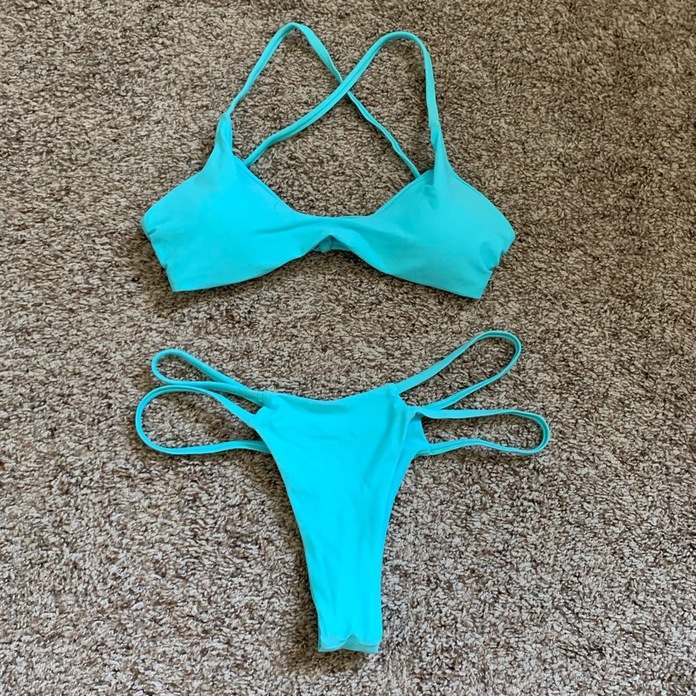 ZAFUL Strappy Bikini Set